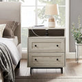 Middlebrook Modern 2-Drawer USB Nightstand