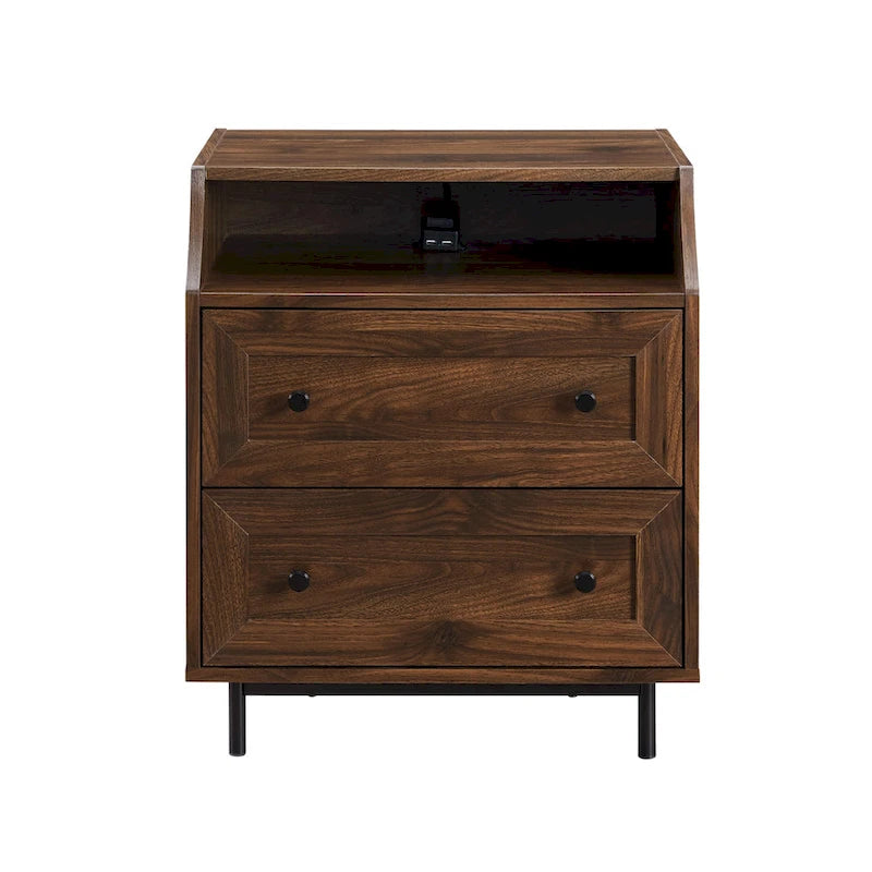 Middlebrook Modern 2-Drawer USB Nightstand