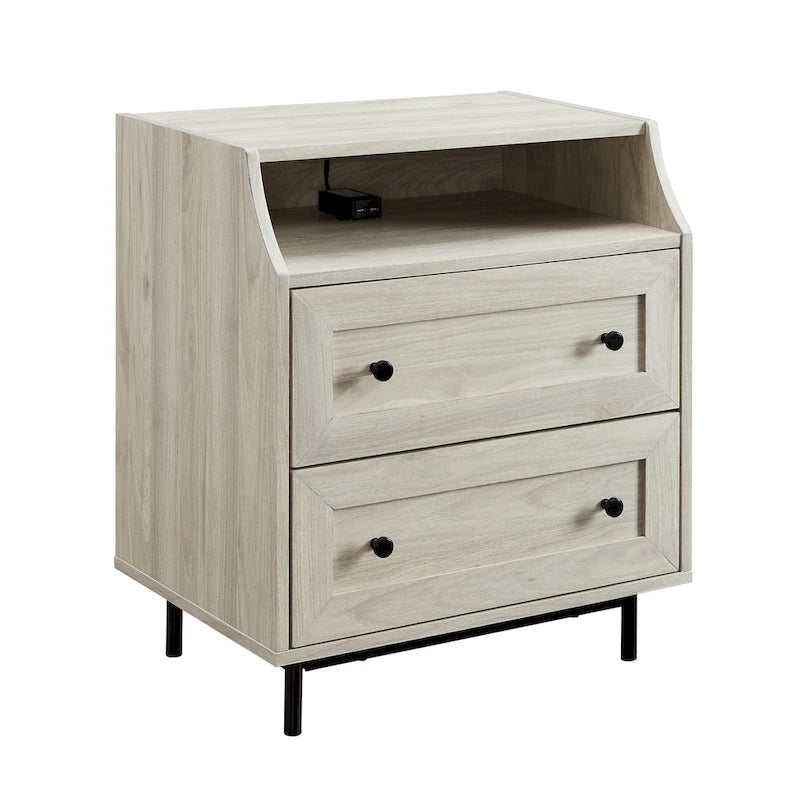 Middlebrook Modern 2-Drawer USB Nightstand