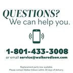 Middlebrook Designs Scandi Faux Rattan-Door TV Stand