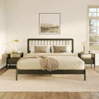 Middlebrook Designs Boho Solid Wood King Spindle Bed