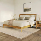 Middlebrook Designs Boho Solid Wood King Spindle Bed