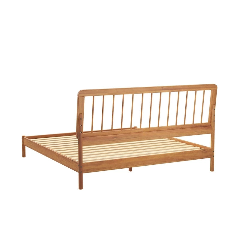 Middlebrook Designs Boho Solid Wood King Spindle Bed
