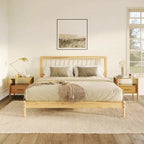 Middlebrook Designs Boho Solid Wood King Spindle Bed