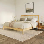Middlebrook Designs Boho Solid Wood King Spindle Bed