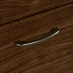 Cabot 60W L-Desk with Hutch and 5 Shelf Bookcase by Bush Furniture