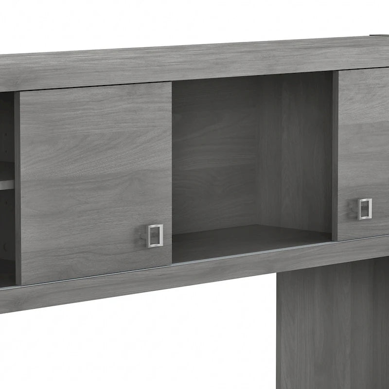 Echo 60W Credenza Desk with Hutch by Bush Business Furniture