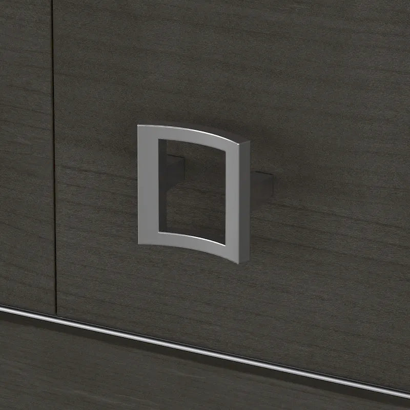 Echo 60W Credenza Desk with Hutch by Bush Business Furniture