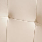 FERPIT Faux Leather Tufted Upholstered Dining Chairs Set of 2 - 17.5W x 23D x 36.5H