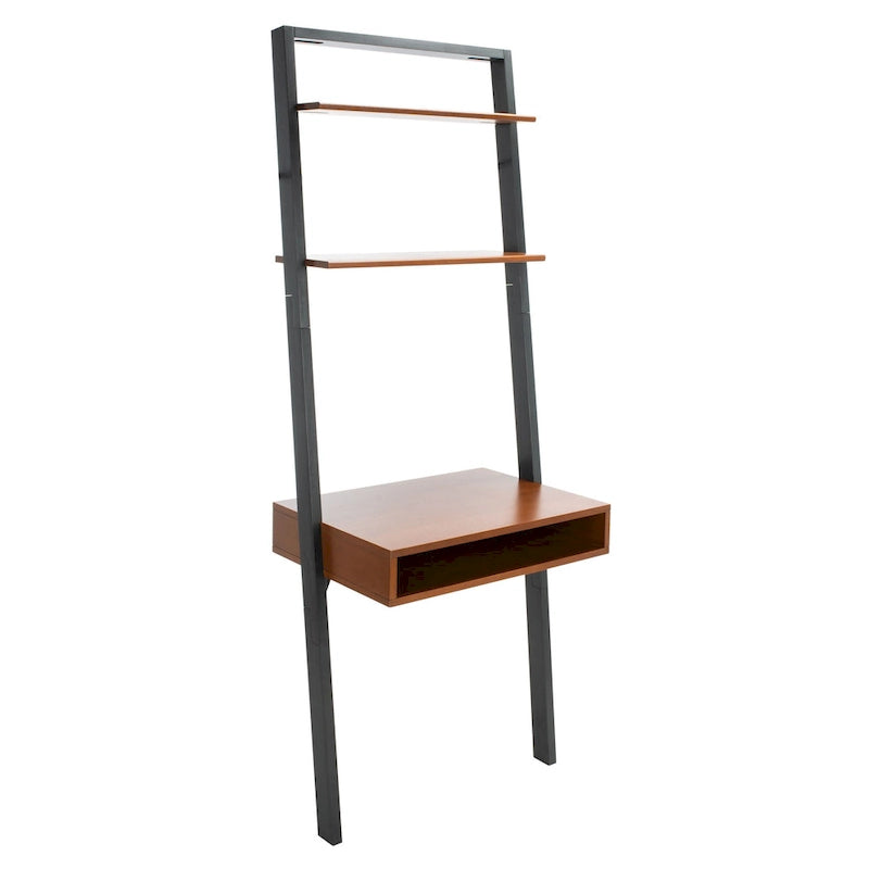 SAFAVIEH Oleta 2-Shelf Leaning Desk