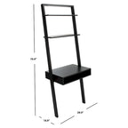 SAFAVIEH Oleta 2-Shelf Leaning Desk