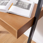 SAFAVIEH Oleta 2-Shelf Leaning Desk