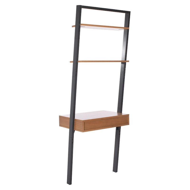 SAFAVIEH Oleta 2-Shelf Leaning Desk