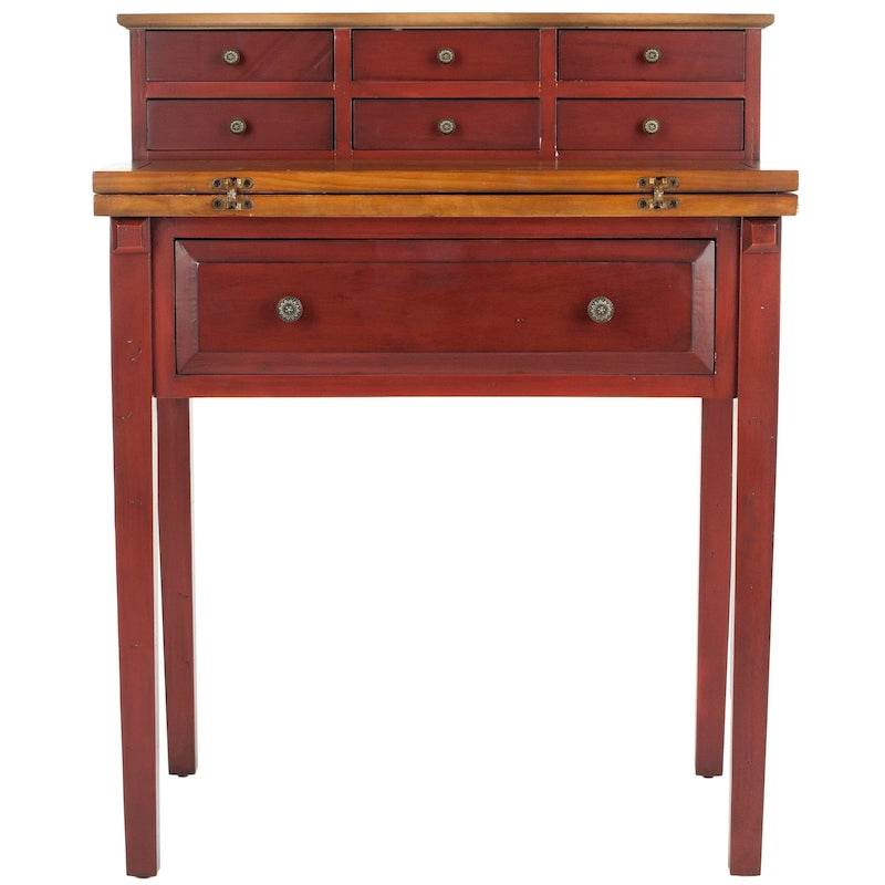 SAFAVIEH Gerly 7-Drawer Fold Down Desk