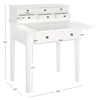 SAFAVIEH Gerly 7-Drawer Fold Down Desk