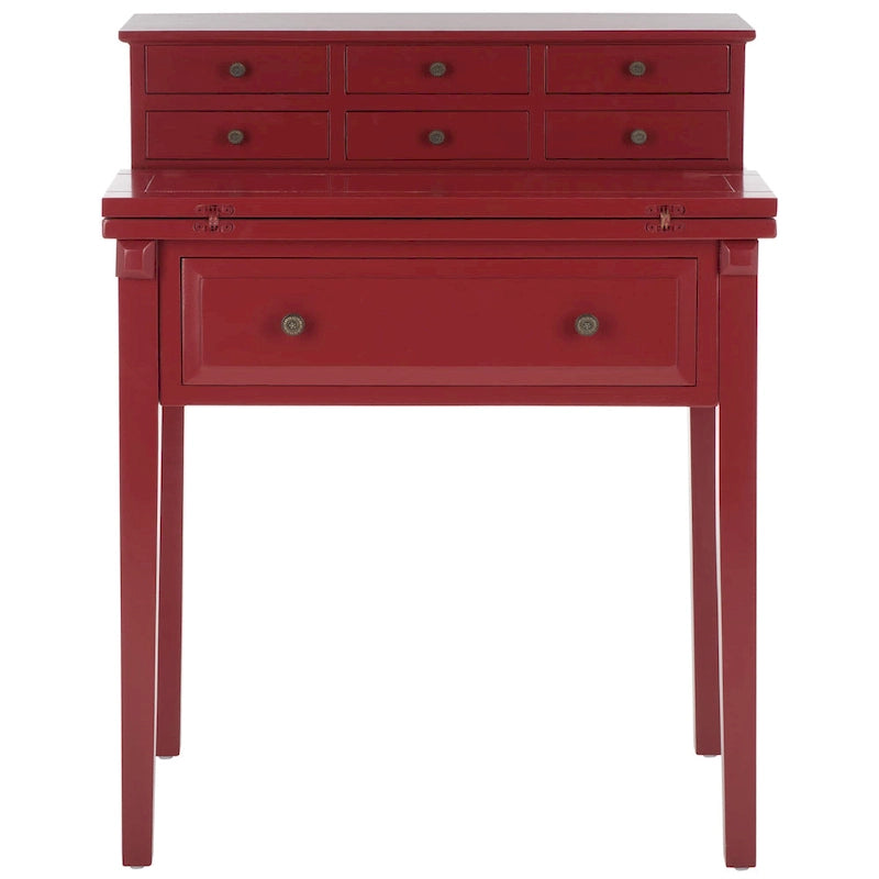 SAFAVIEH Gerly 7-Drawer Fold Down Desk