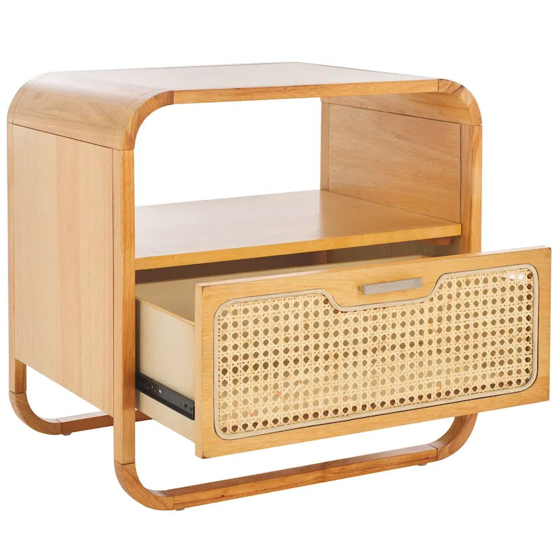 SAFAVIEH Yamilex 1-Drawer Nightstand (Fully Assembled)