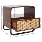 SAFAVIEH Yamilex 1-Drawer Nightstand (Fully Assembled)