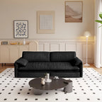 3-in-1 Convertible Sleeper Sofa with Side Storage, 66 Queen Pull Out Sofa Bed, Velvet Loveseat Bed