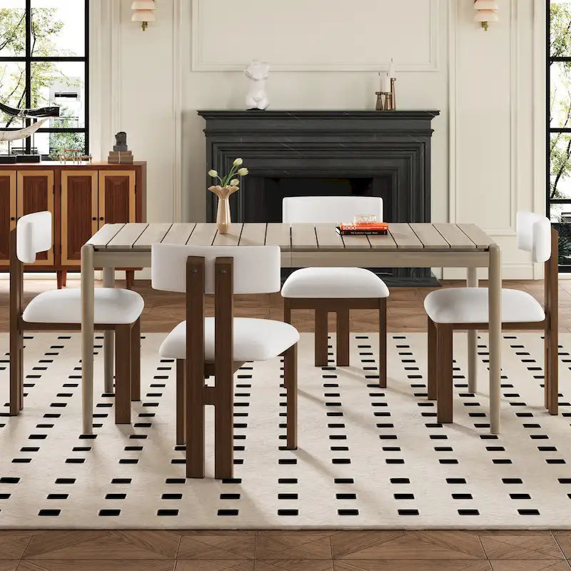 Christopher Knight Home - Elegant Mid-Century Modern 7-Piece Dining Sets