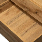 Modern TV Stand for TVs Up to 80, Media Console Entertainment Center with Double Storage & Drop-Down Door