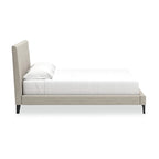 Signature Design by Ashley Cielden Light Gray King Upholstered Bed with Roll Slats