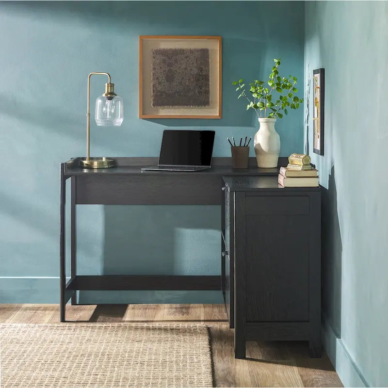 Middlebrook Designs Modern Reversible Desk with Storage