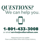 Middlebrook Designs Modern Reversible Desk with Storage