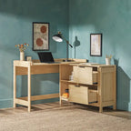 Middlebrook Designs Modern Reversible Desk with Storage