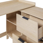 Middlebrook Designs Modern Reversible Desk with Storage