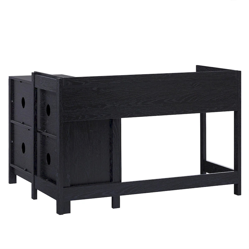 Middlebrook Designs Modern Reversible Desk with Storage