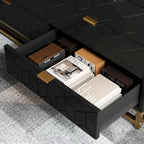 7 Drawer Dresser for Bedroom, 53.5 Large Dresser with Metal Legs