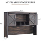 42 Farmhouse Desk Hutch, Only Match Afulyperfllc's Farmhouse Desk