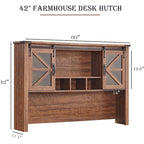 42 Farmhouse Desk Hutch, Only Match Afulyperfllc's Farmhouse Desk