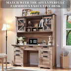 42 Farmhouse Desk Hutch, Only Match Afulyperfllc's Farmhouse Desk