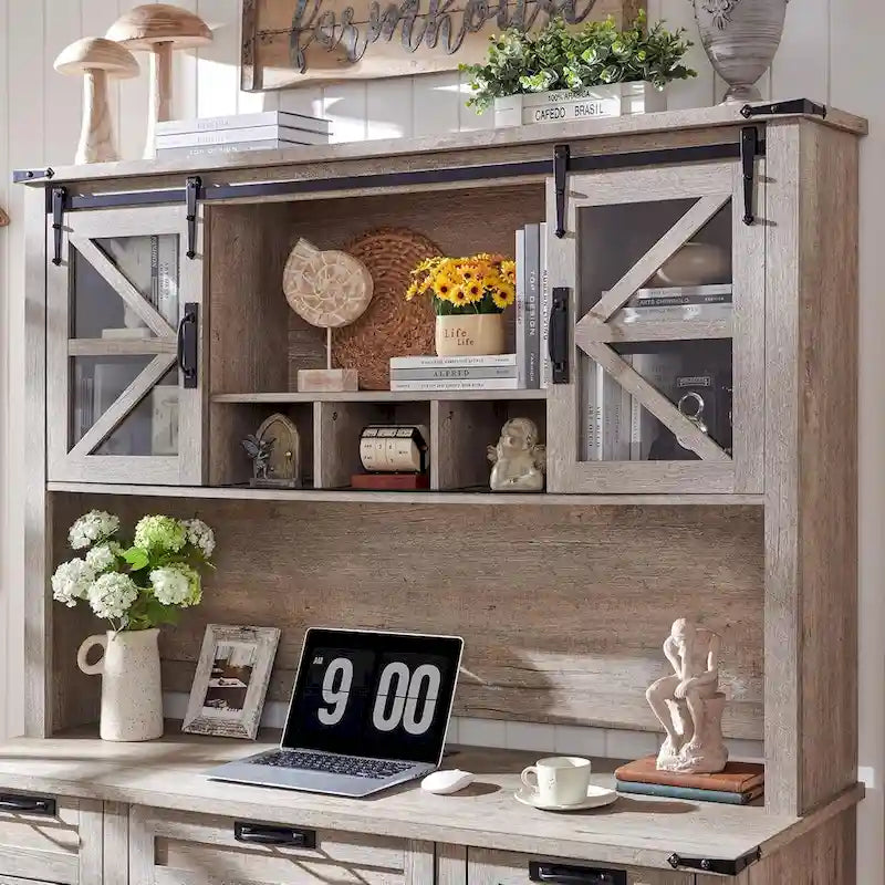 42 Farmhouse Desk Hutch, Only Match Afulyperfllc's Farmhouse Desk