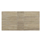 7 Piece Wooden Furniture Set, Extendable Kitchen Table Set with Leaf and 2 Drawers, 6 Upholstered Dining Chairs