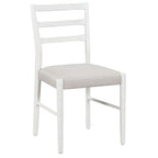 7 Piece Wooden Furniture Set, Extendable Kitchen Table Set with Leaf and 2 Drawers, 6 Upholstered Dining Chairs