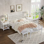 4-Pieces Retro Style Bedroom Sets by Harper&Bright Designs
