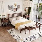 4-Pieces Retro Style Bedroom Sets by Harper&Bright Designs