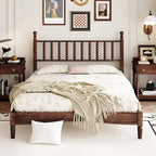4-Pieces Retro Style Bedroom Sets by Harper&Bright Designs