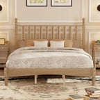 4-Pieces Retro Style Bedroom Sets by Harper&Bright Designs