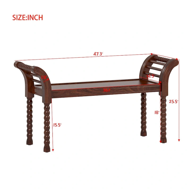 4-Pieces Retro Style Bedroom Sets by Harper&Bright Designs