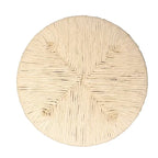 Hand Woven Bar Stools with Back Set of 2 Paper Rope Round Barstools with Footrest for Kitchen Island & Dining Rooms