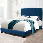 Modern Adjustable Queen Size Upholstered Bed