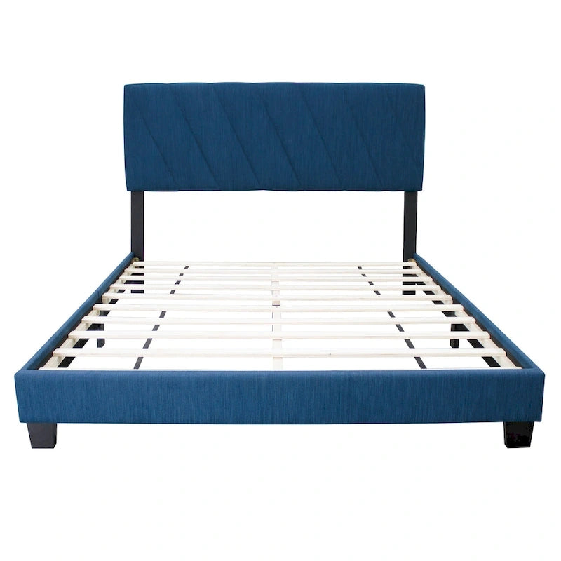 Modern Adjustable Queen Size Upholstered Bed