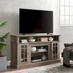 58 Classic TV Stand with Open & Closed Storage for TVs Up to 65