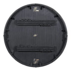 Black 5-Piece Wooden Dining Table Set with Extendable Round Table & 4 Chairs