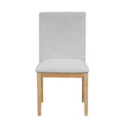 Rustic Style 7-Piece Extendable Dining Table Set with Removable Leaf, 2 Arm Chairs and 4 Armless Chairs