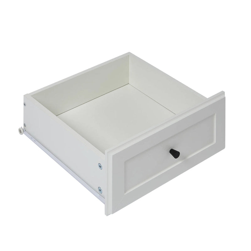 Farmhouse 5-Drawer Gentlemen's Chest, Tall Chest of Drawers, Organizer Storage for Living Room